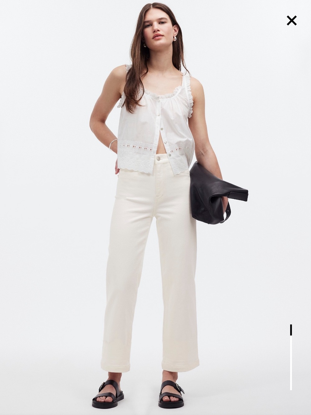 The Emmett wide leg crop Jean - Welt Pocket Edition